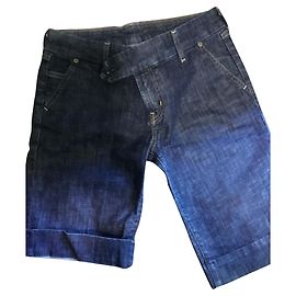 Autre Marque Seven Denim Bermuda Shorts Blue Size 29 Blue