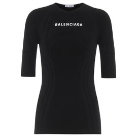 Balenciaga-nuevo logo atlético-Negro