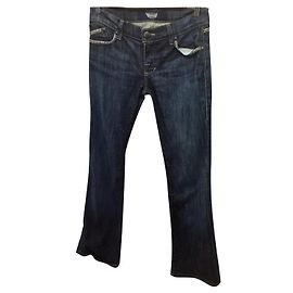 Victoria Beckham Vaqueros bootleg Rock & Republic Azul