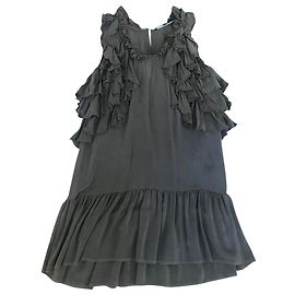 Robe Isabel Marant en soie gris anthracite Gris anthracite
