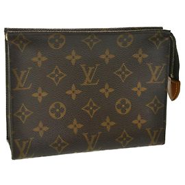 Louis Vuitton Poche Toilette 19 Marrone