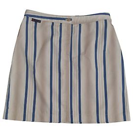Gonna a righe in cotone Dolce & Gabbana Multicolore