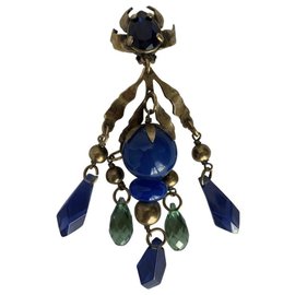 Gucci-Mono earring-Dark blue