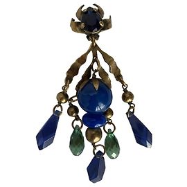 Gucci Mono earring dark blue metal Dark blue