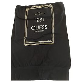 Guess Black Cotton Top Black