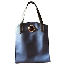Borsa Séquoia blu in tessuto e similpelle Blu