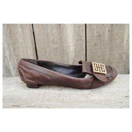 Givenchy-Givenchy p loafers 39-Dark brown