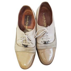 Russell & Bromley-Russell & Bromley classic Abercombie shoes-Beige
