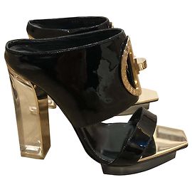Versace Mules Black