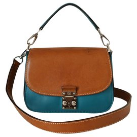 Louis Vuitton-Handbags-Brown,Blue