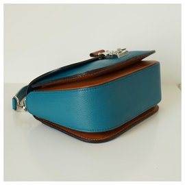Louis Vuitton-Handbags-Brown,Blue