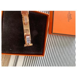 Hermès-Bracelet Hermès CLIC H neuf-Taupe