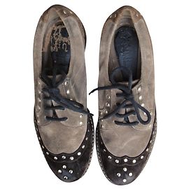 Marni derbies chestnut deerskin size 37 Chestnut