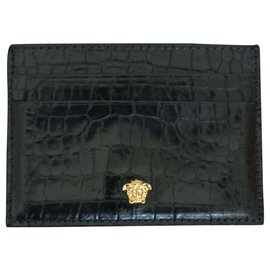 Versace-Wallets Small accessories-Black