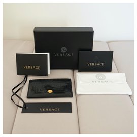Versace-Wallets Small accessories-Black