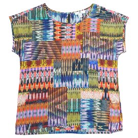 Camicetta Peter Hahn in cotone multicolore Multicolore