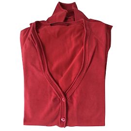 Ensemble Twinset Hugo Boss Rouge en Soie Rouge