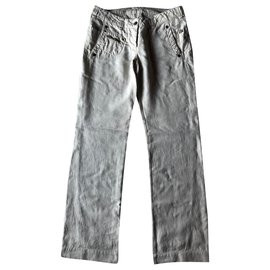 Weber-Un pantalon, leggings-Écru