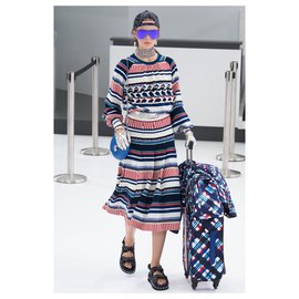Chanel-Maglione da pista Airport Collection-Multicolore