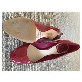Christian Dior-Medium high heels-Red