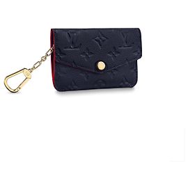 Louis Vuitton LV key pouch Navy blue