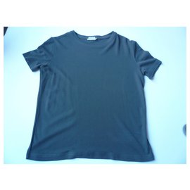 Hermès-HERMES T-shirt carbon gray T36 very good condition-Dark grey