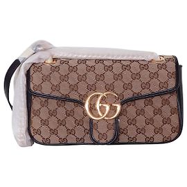 GUCCI SAC GG MARMONT Marron