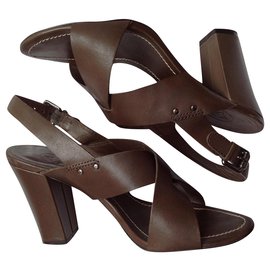 Ash-Brown sandals-Brown