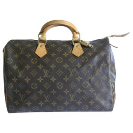 Louis Vuitton-Speedy 35 monogram-Marron clair