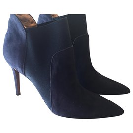 Ann Tuil Bottines Bleu Marine