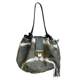 Jimmy Choo-Collectors Ladies handbag-Khaki