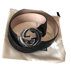 Cintura foderata Gucci nuovissima Nero