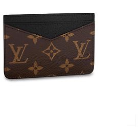 Louis Vuitton Neo Porte Cartes Monogram Macassar Leather Other