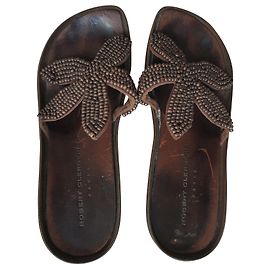 Robert Clergerie Starfish sandals Brown