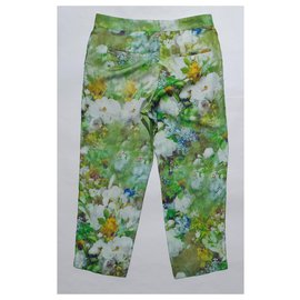 By Malene Birger-calça, leggings-Multicor,Verde