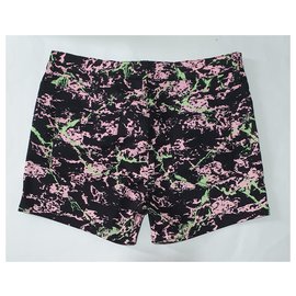 Love Moschino-Shorts-Black,Pink,Multiple colors,Green
