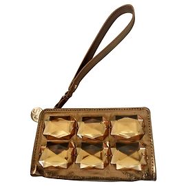 Stuart Weitzman Pochette à bijoux Doré