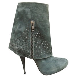 Autre Marque-Rebeca Sanver p boots 35-Grey