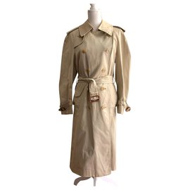 Aquascutum-Trinchera rara vintage-Beige