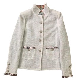 Chanel 2020 Jacket 38 White
