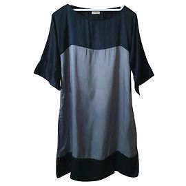 Abito Mads Norgaard nero e argento in viscosa Nero Argento