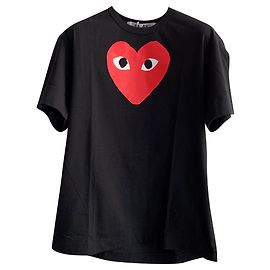Comme Des Garcons Play Comme des Garçons tee Black