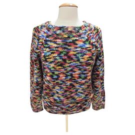 Pull Missoni en laine d'alpaga Multicolore