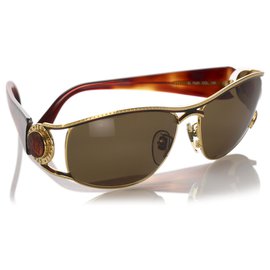 Fendi-Fendi Brown Tinted Sunglasses-Brown,Dark brown