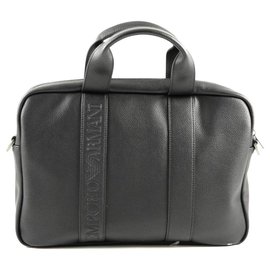 Armani-Armani business bag new-Black