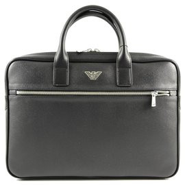 Armani-Armani business bag new-Black