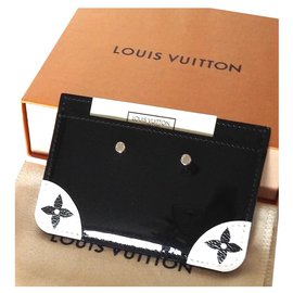Louis Vuitton-Carteira de cartão Louis Vuitton-Preto