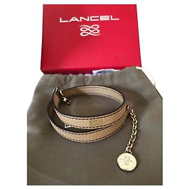Lancel Armbänder Beige