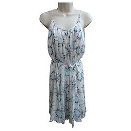 Diane Von Furstenberg Abito in seta DvF Marcotte Multicolore Grigio