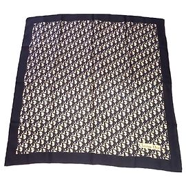 Sciarpa CHRISTIAN DIOR con logo obliquo Altro